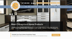 Desktop Screenshot of chicagolandhomeproducts.com